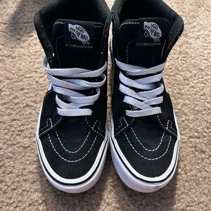 Vans Women's Black High-Top Sneakers